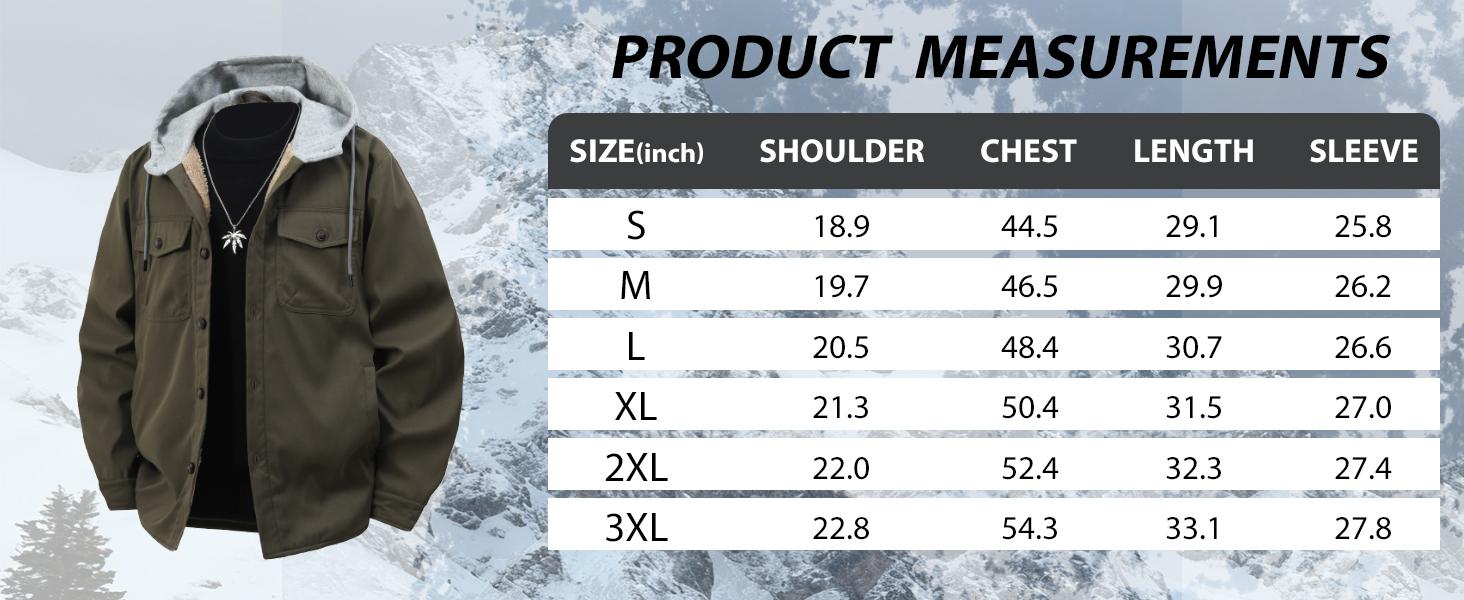 Zaitun Men's Hooded Jacket with Pockets - Sherpa Lined for Ultimate Warmth, Perfect for Cold Days! jackets  for  men