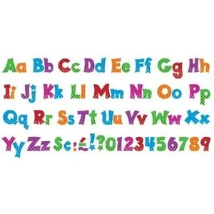 Snazzy 4-Inch Friendly Uppercase/Lowercase Combo Pack