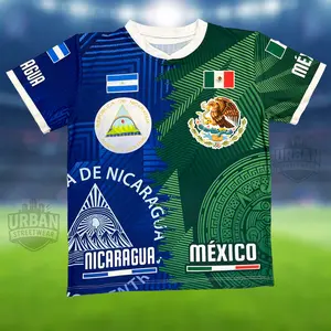 Nicaragua & Mexico Sport Shirt