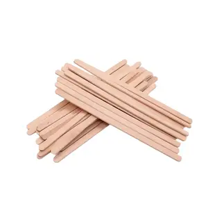 Wooden Coffee Stirrer Stick, 7-1/2" Length (Pack of 100) - Packaging May Vary