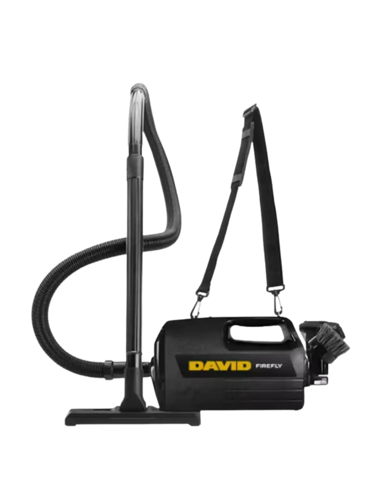 David FireFly Handheld Canister Vacuum Cleaner - 4.5 lbs, 25ft Cord, Built-in Blower+Vacuum Function, Charcoal Filtration System, Lightweight Portable, Adjust Speed, for Sewing Machine Maintenance & Home & Workshop Use
