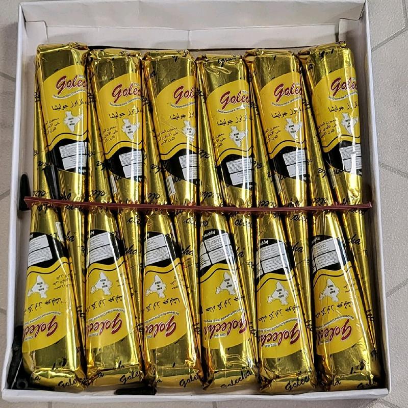 Gole Henna Cone - Fast Colour Henna Paste for Instant Color - 25g - Nail & Haircare - India - No Skin Irritation Precautions