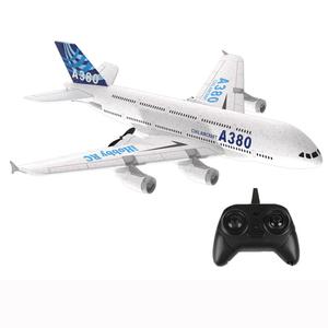 durable remote control airplane toy, usb rechargeable foam fixed wing airplane toy with remote control, outdoor foam airplane toy, birthday gift for boys & girls, rc airplane