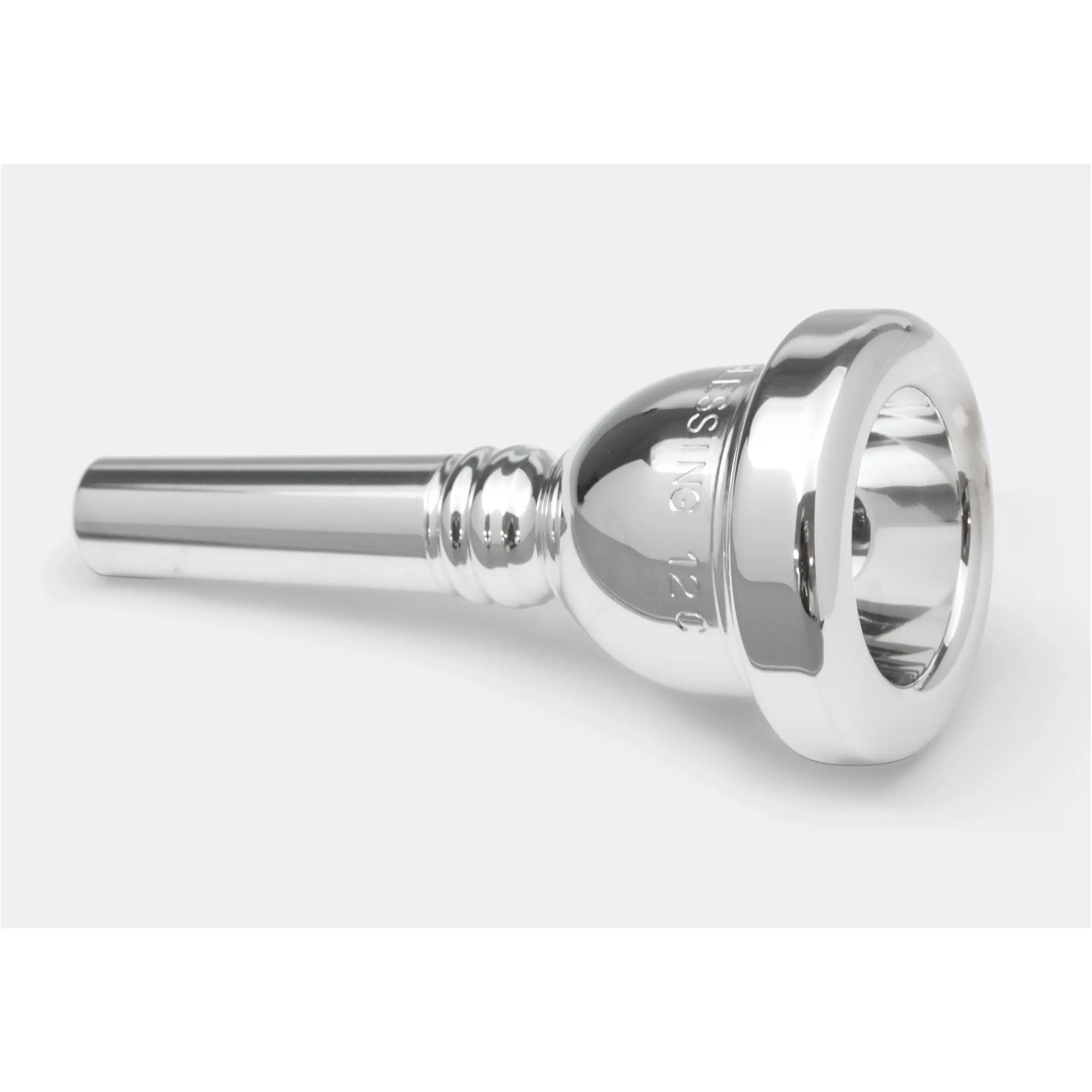 Blessing Trombone Mouthpiece, 12C, Small Shank, Silver-Plated Blessing Trombone Mouthpiece, 12C, Small Shank, Silver-Plated