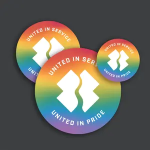 United in Pride Stickers