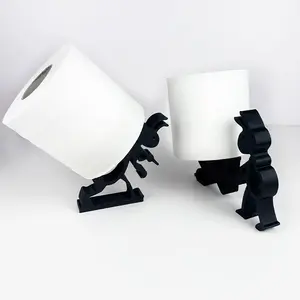 Funny Toilet Paper Holder, Ant Design Bathroom Accessory, Artistic and Functional Roll Dispenser, Bathroom Decoration, Suitable for Office & Home Bathrooms