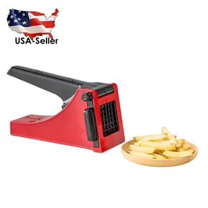 USA-Seller Potato Chipper Chip Chopper Cutter Slicer French Fries Maker for Perfect Chips & Uniform Slices Ideal for Parties & Everyday Cooking