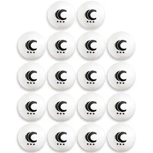 Cannon Sports 3-Star Table Tennis Balls for Tournament Play - High Quality Materials, Improved Control and Highest Spin - Perfect for Recreational or Professional Players