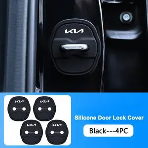 4pcs Silicone Car Door Lock Cover, Door Stopper Protector for Kia Models, Durable & Stylish Protection Accessory