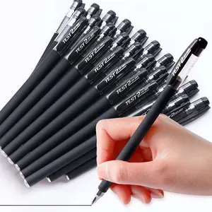 12 Pack Black Gel Pens 0.5mm – Smooth Writing Fine Point Pens, Comfortable Grip, Perfect for School, Office & Daily Use