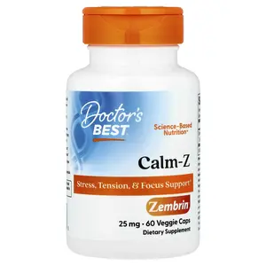 Doctor's Best Calm-Z , 25 mg, 60 Veggie Caps