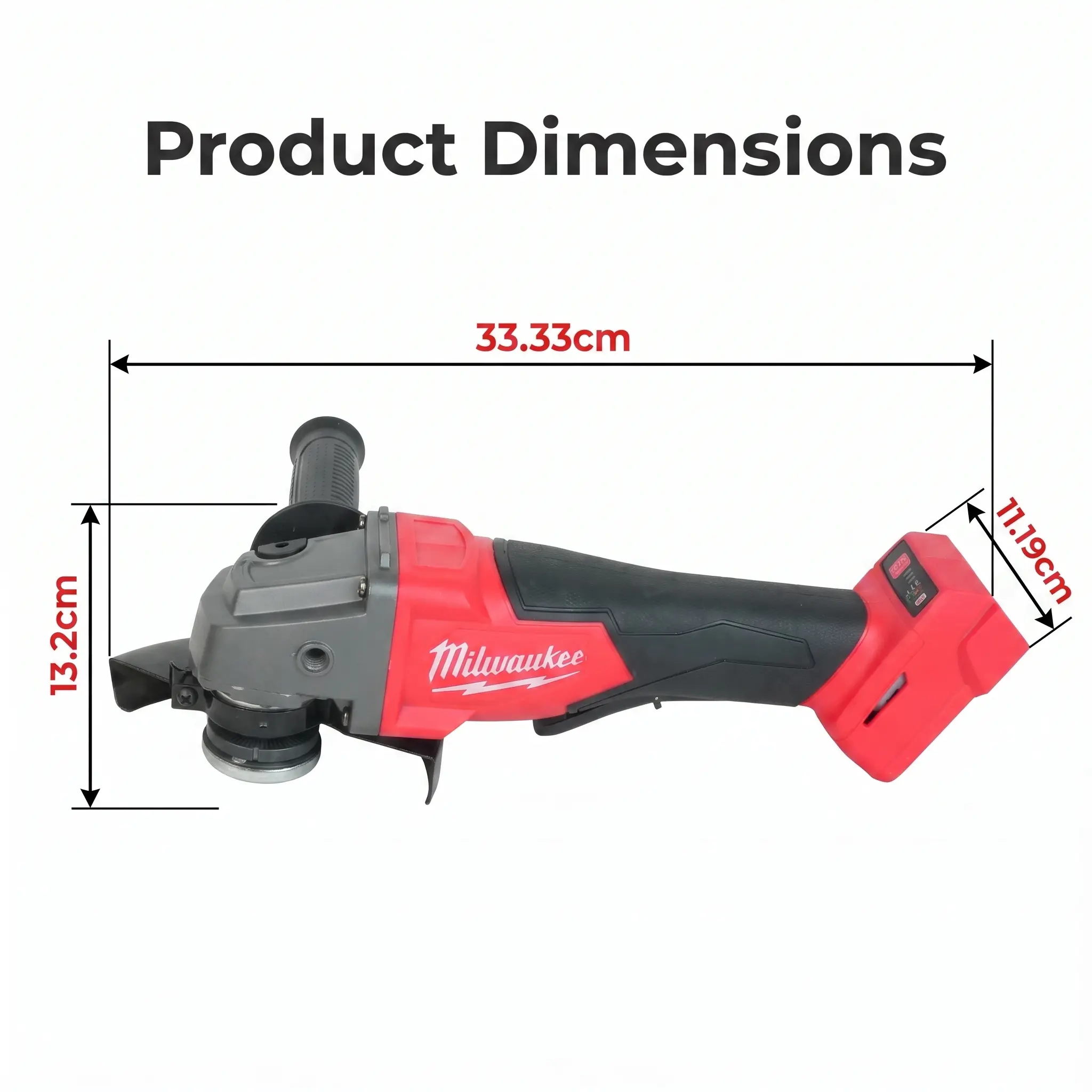Milwaukee M14 Brushless Angle Grinder for Metal Fabrication & Pipe Cutting