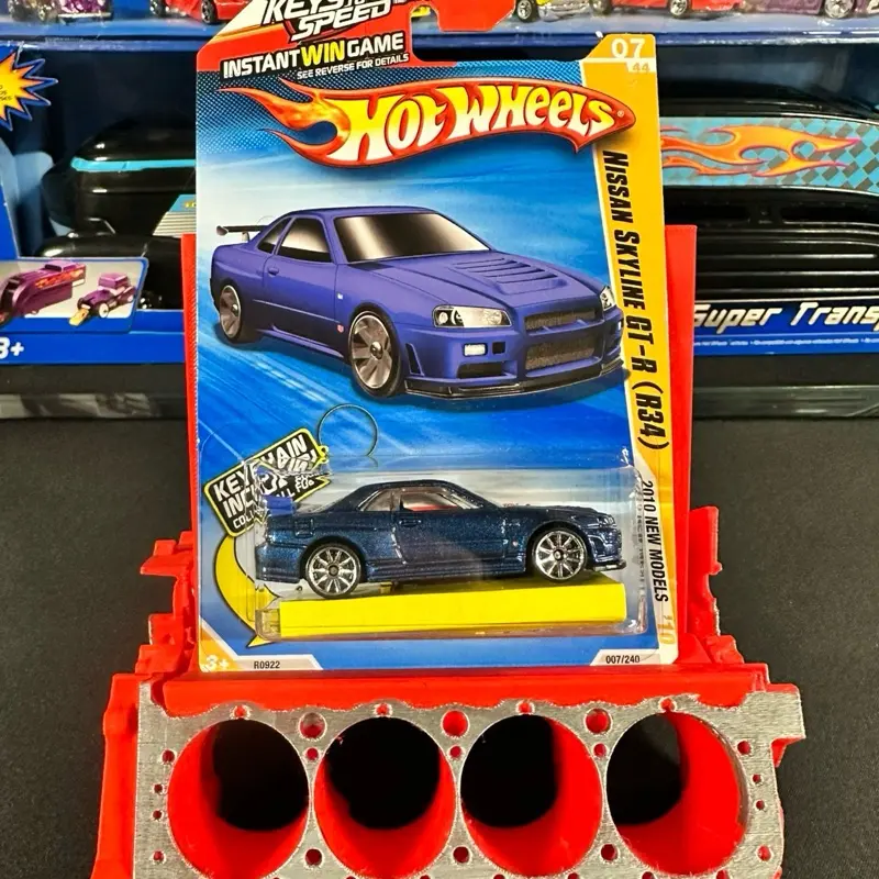 Hot Wheels 2010 New Models Nissan Skyline GT-R (R34) Keys To Speed