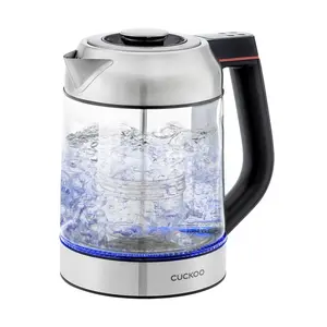 CUCKOO 1.7-Liter Electric Glass Tea Kettle withInfuser