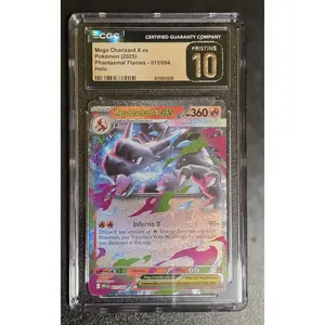 Mega Charizard X EX, Phantasmal Flames 013/094, Holo