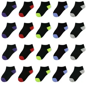 TPHON 20 Pairs Toddler Ankle Socks Set, Low Cut for Boys & Girls (0-14 Years Old) Cute Ruffle cute sock