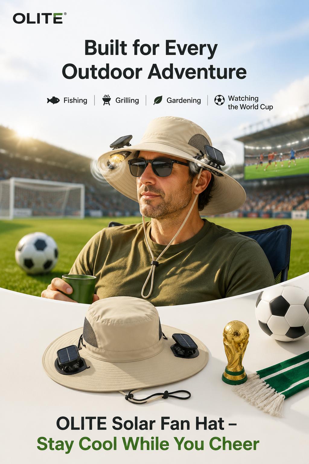 New Solar-Powered Outdoor Cooling Fan Hat — Sun Protection Hat with Solar Fan | Dual-Power Rechargeable Fan | Outdoor Water-Resistant Fan | Ideal for Sporting Events | Unisex Design | TikTokShopSpringGlowUp Sun Bucket Hat Lightweight Golf Hat New Solar-Powered Outdoor Cooling Fan Hat — Sun Protection Hat with Solar Fan | Dual-Power Rechargeable Fan | Outdoor Water-Resistant Fan | Ideal for Sporting Events | Unisex Design | TikTokShopSpringGlowUp Sun Bucket Hat Lightweight Golf Hat