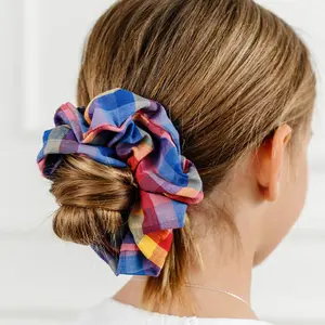 June Gingham Oversized Scrunchie 