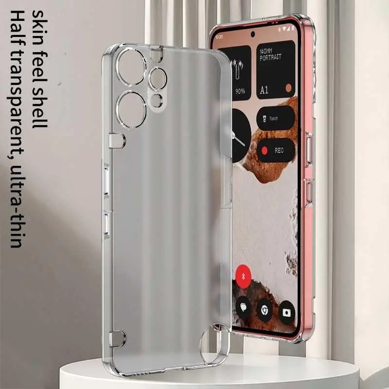 For Nothing CMF Phone 2 Pro Phone Case For CMF 2 Pro Skin-Feel Matte Semi-Transparent Case HNL27PL