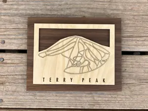 Small Terry Peak Trail Map