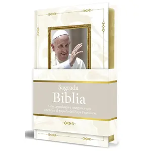 Biblia Católica: Edición conmemorativa del Papa Francisco (acolchada) / Catholic Bible: Commemorative edition Pope Francis (Padded) (Spanish Edition)
