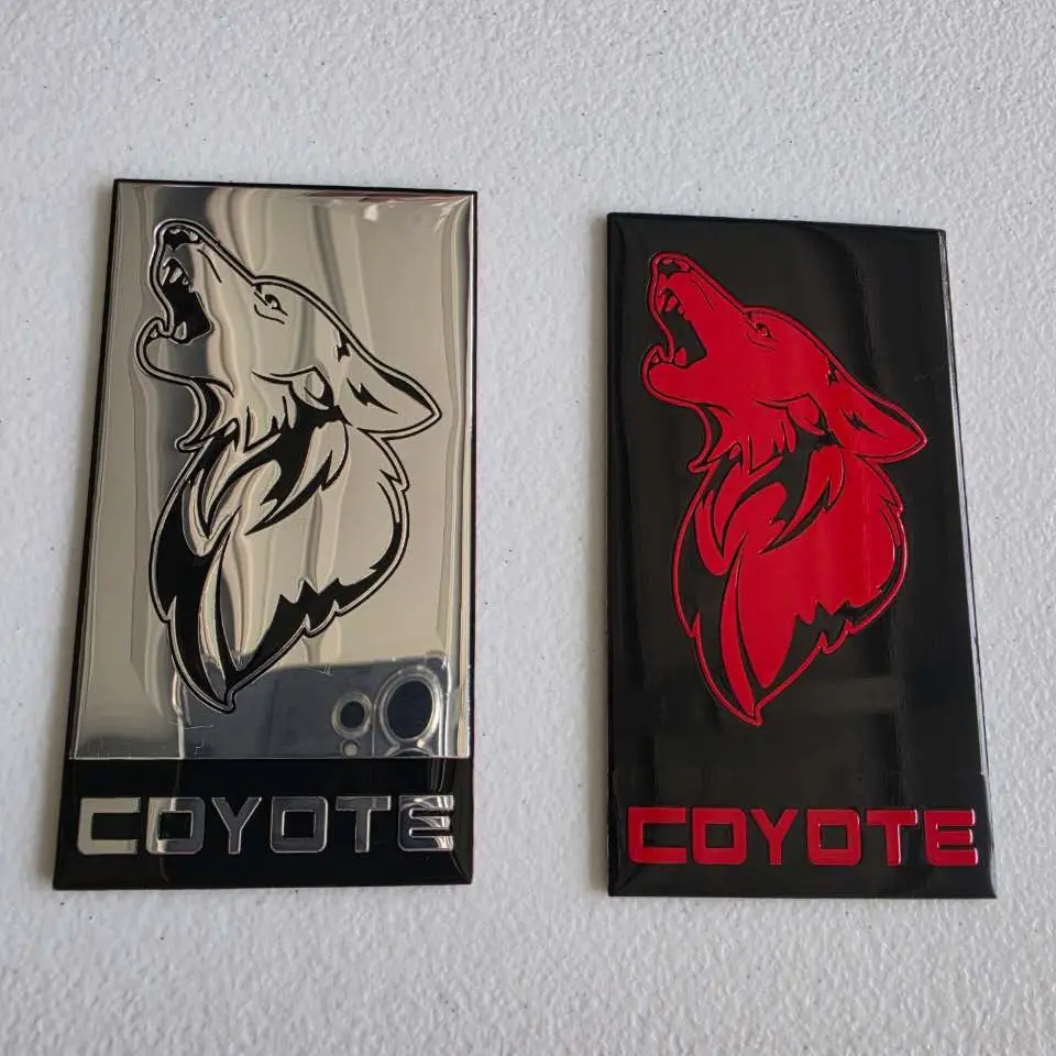 2011-2024+ Mustang Coyote Badge for Front Grille / Rear Back Decklid- GT350 Style Emblem