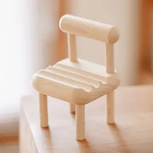 mini cute chair, phone stand, chair design phone holder