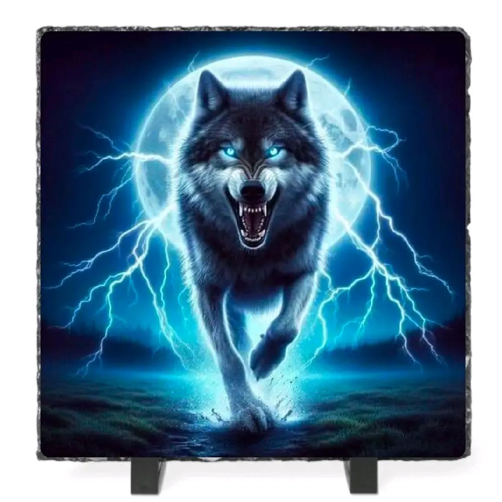Artistic Photo Slate, 8x8 in Wall & Tabletop Decor for Home Supplies Photo Display