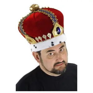 Royal King Costume Hat for Men