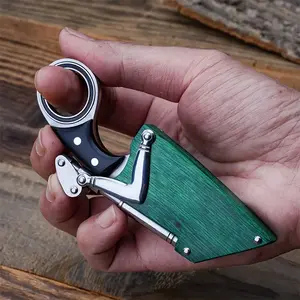 Mechanical camping knife, small box knife, lightweight and portable fun, the best gift for friends!