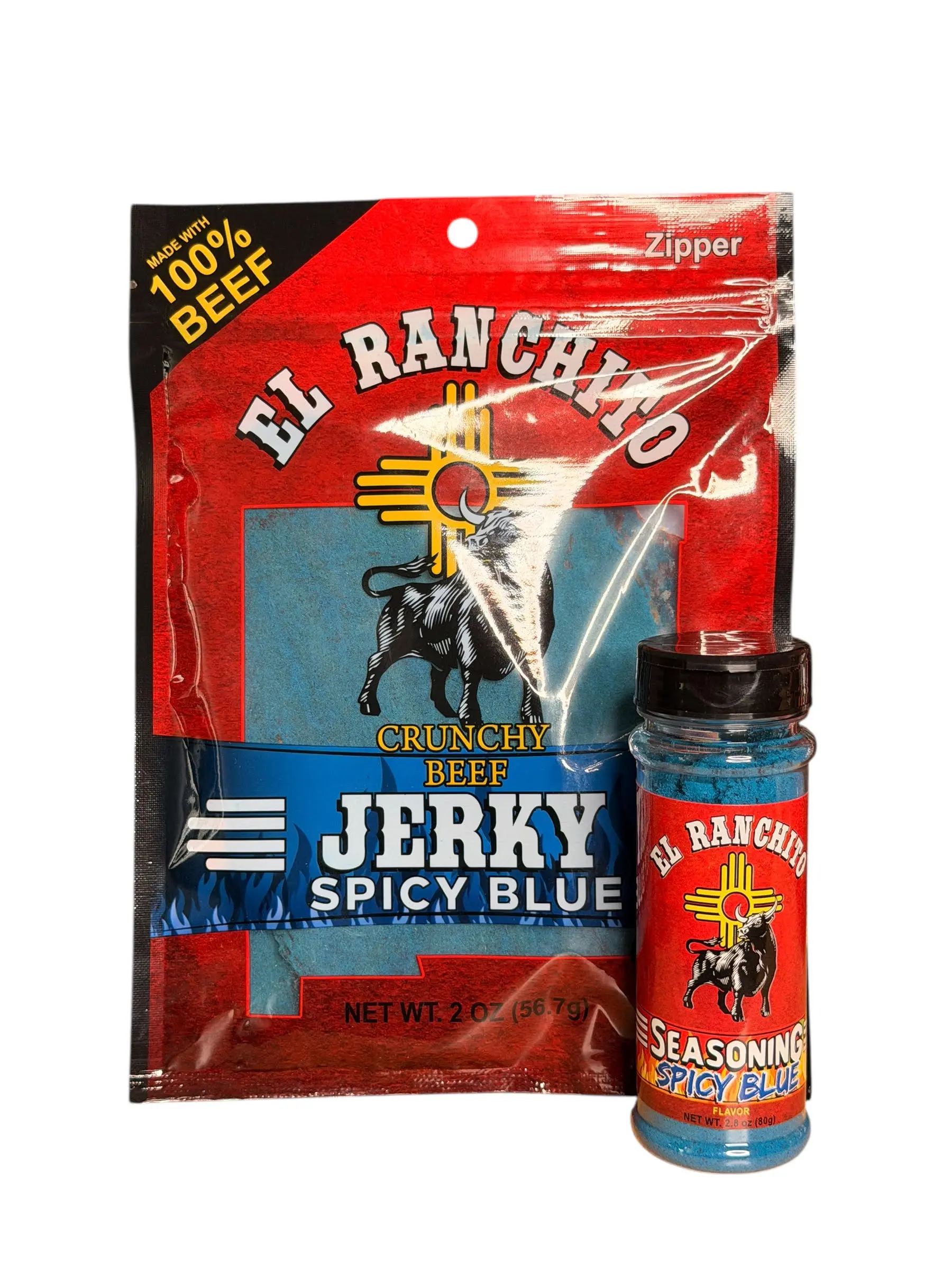 Spicy Blue Bundle (2oz Jerky + Seasoning) Spicy Blue Bundle (2oz Jerky + Seasoning)