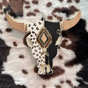 Leopard Bull Car Freshie Long-Lasting Scented