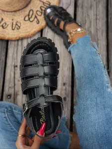 Women's new summer fashion comfortable wedge higher platform sandals, trendy retro Roman sandals, a must-have for daily casual and work outfits, perfect for summer beach and seaside vacations, an essential gift choice