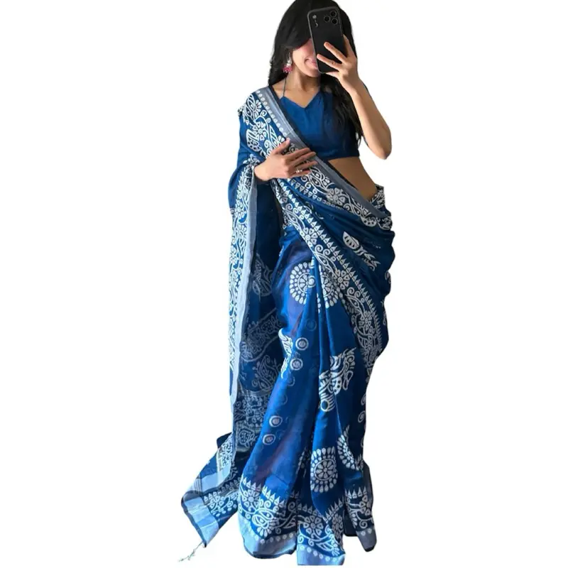 Cotton Saree Set