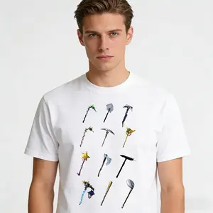 Fortnite The Pickaxe Collection Tee, Fortnite Shirt Graphic Tee Trendy Tee Funny, Printed On Gildan Heavy Cotton, Gift Idea Gift For Man