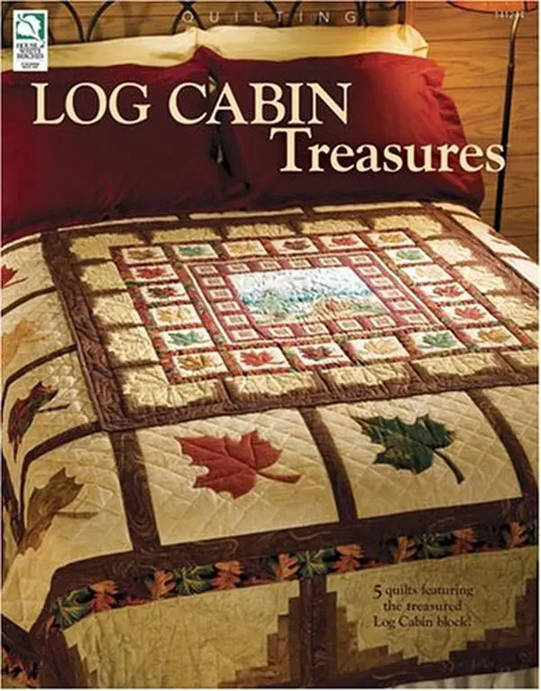 USED Book - Log Cabin Treasures by House of White Birches (Paperback) - english