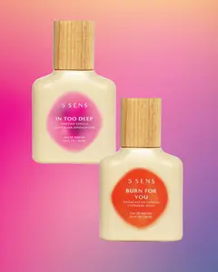 5 SENS Vanilla Vibes Duo | In Too Deep + Burn For You 30mL | Tahitian Vanilla Madagascar Vanilla | Self-Love Desire Perfume | Clean Vegan