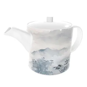 Misty Peaks, 1869 Ink Porcelain