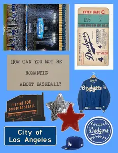 Los Angeles Dodgers 5x7 Matchbox and Prints