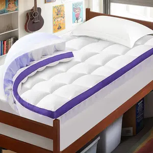 Dual Layer Memory   XL Mattress Topper - 2 Inch Gel Egg Crate  and 2 Inch Cooling Pillow Top Cover Rayon,  Extra Long College Dorm Support for