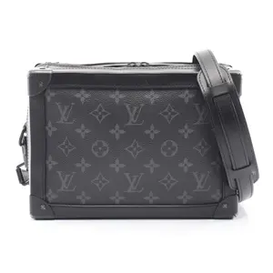 Pre-owned Louis Vuitton Canvas Shoulder Bags Soft Trunk Monogram Eclipse shoulder bag