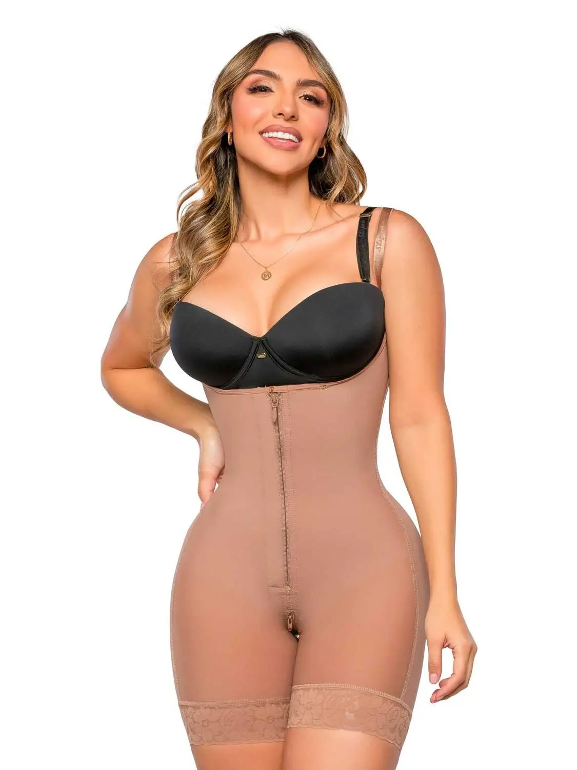 Stagmi SMI7089-1 La Esbelta Ultra-Invisible Mid-Thigh Shapewear with Natural Butt Lift