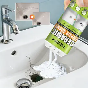 Ceramic Glaze Repair Agent, Quick-Dry Formula, Seamless Tile Fix, Universal for Tiles, Toilets, Sinks, Bathtubs, Ceramic Decorations