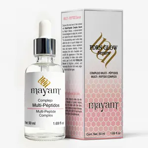 Mayam Beauty Multi-Peptide Complex Serum 50ml - Peptides for Wrinkles & Firmness | Fast Absorbing Anti-Aging Formula | Made in Mexico