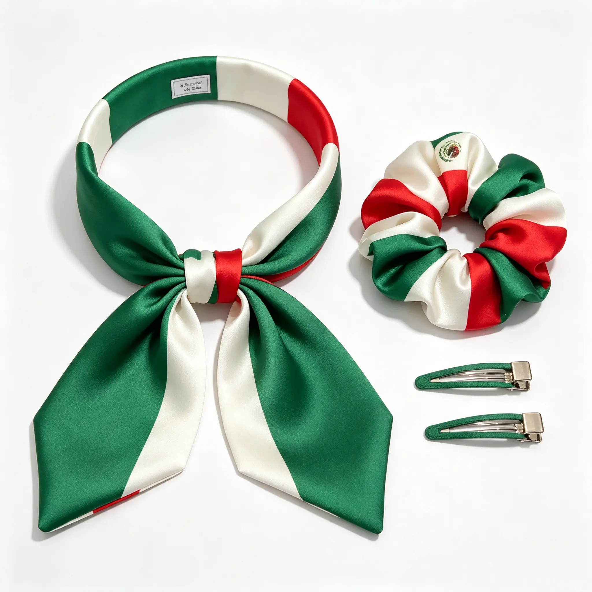 4Pcs Game Day Hair Accessories SetThanks to reliable elasticity, your hairstyle stays neat all day long. Wear these lovely accessories to cheer for your favorite team in total comfort throughout the day, fan gatherings and various themed events.