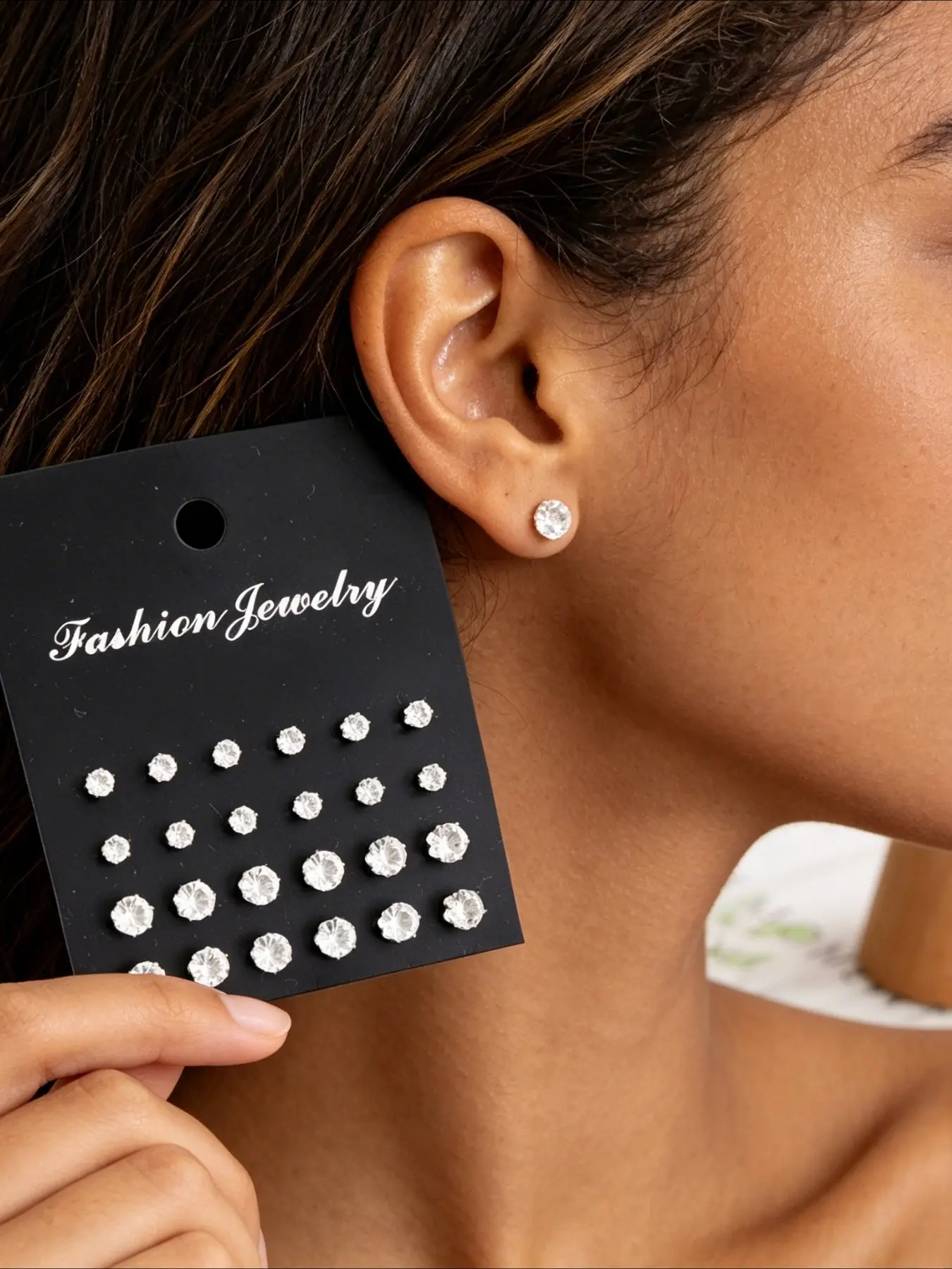 12 Pcs Women's Silver Color Fashionable Earrings Set, Earring Stacks, Elegant and Chic, Versatile Bling Jewelry for Daily Wear, Parties, Gifts, Valentine's Day, Birthday, Stylish Jewelry