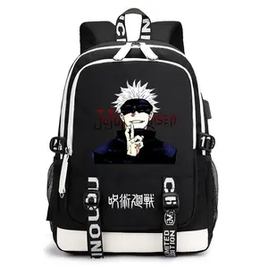 Japanese Manjutsu Return Anime School Bag Fashion Backpack Large Capacity Backpack Burden Reduction Storage Bag