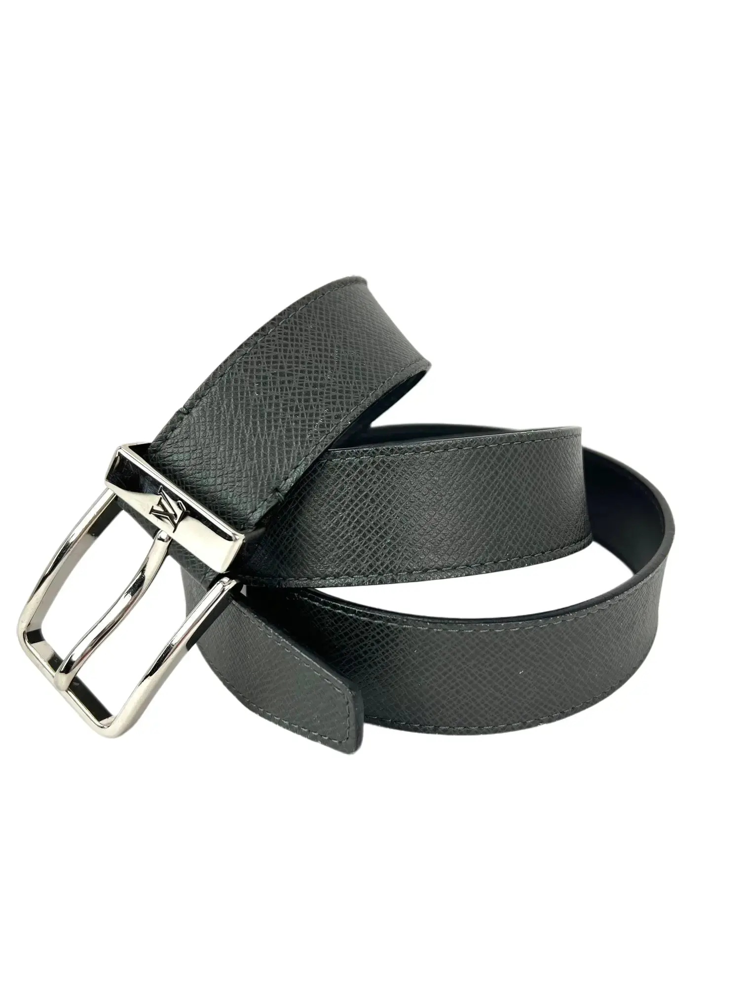 Pre-owned Louis Vuitton Pont Neuf 35mm Belt 95/38 Men's