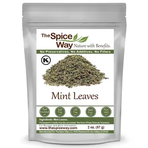 The Spice Way Dried Mint Leaves  Pure Non GMO No Additives Freshly Packed