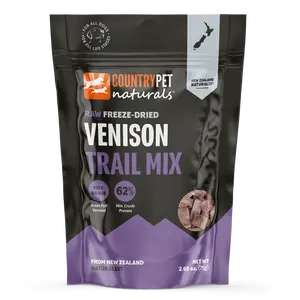 New Zealand Grass-Fed Venison Organs Raw Freeze-Dried - 2.7oz Bag